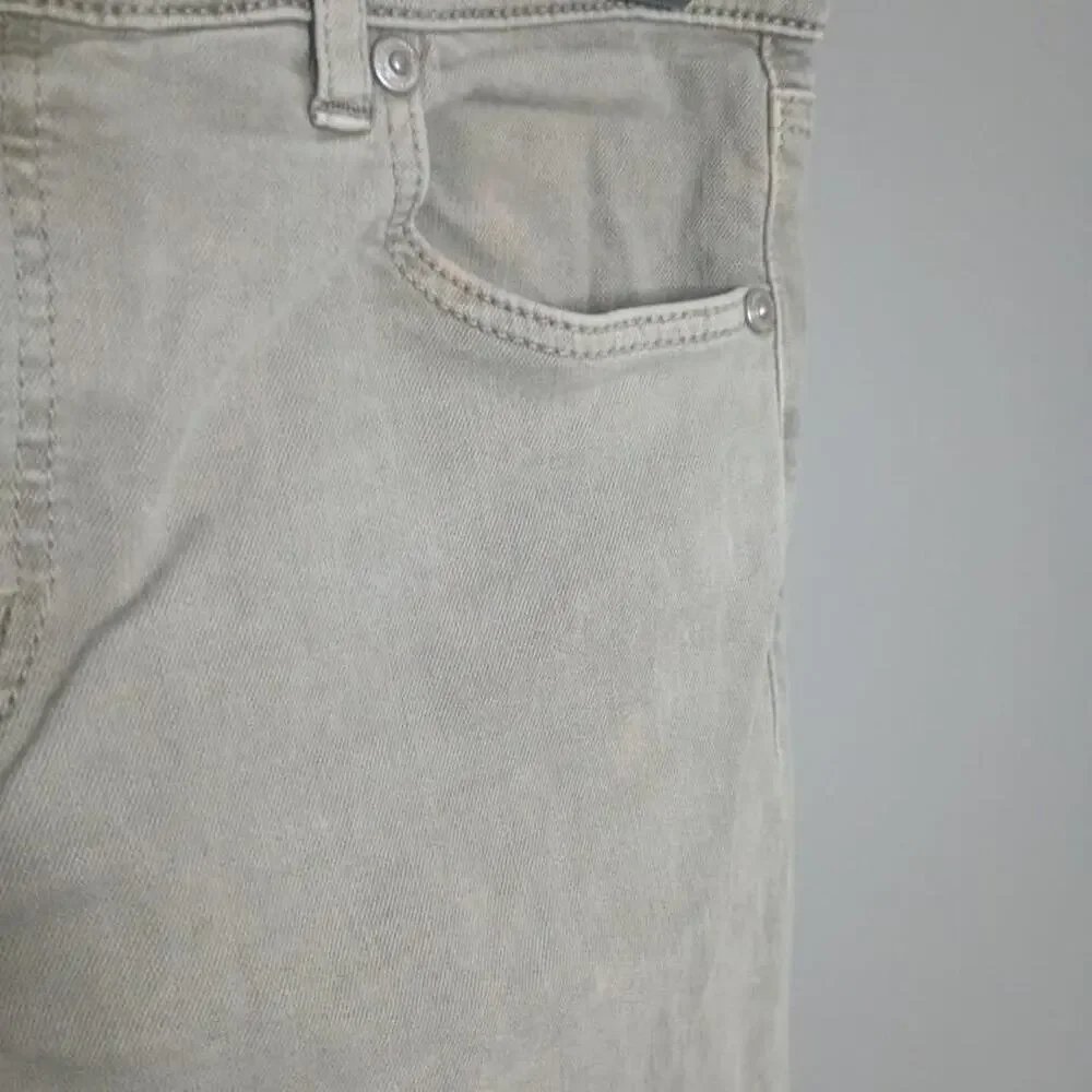LOFT Women's Gray Skinny Crop Jeans
